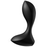 Satisfyer Plug vibrant Backdoor Lover Satisfyer 8 x 3cm Noir